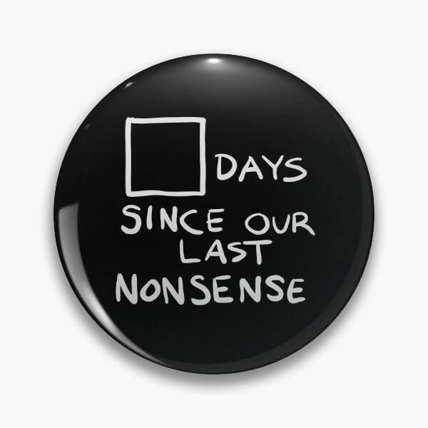 Item preview, Days Since Our Last Nonsense [Blank] designed and sold by Primal Mistry.