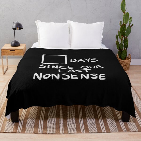 Item preview, Days Since Our Last Nonsense [Blank] designed and sold by Primal Mistry.