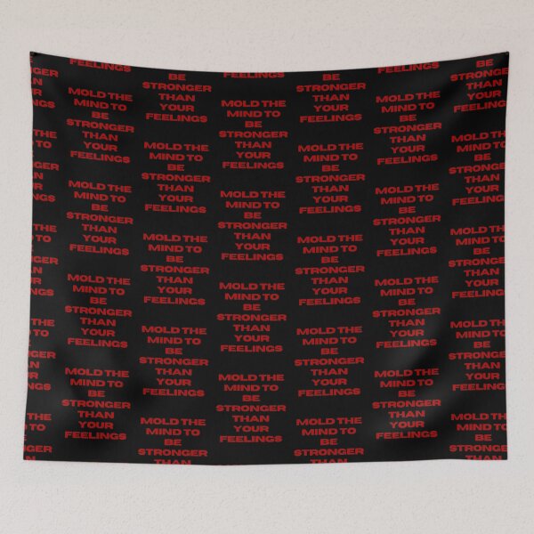Item preview, Mold the mind to be stronger than your feelings designed and sold by Pugnaciousprint.