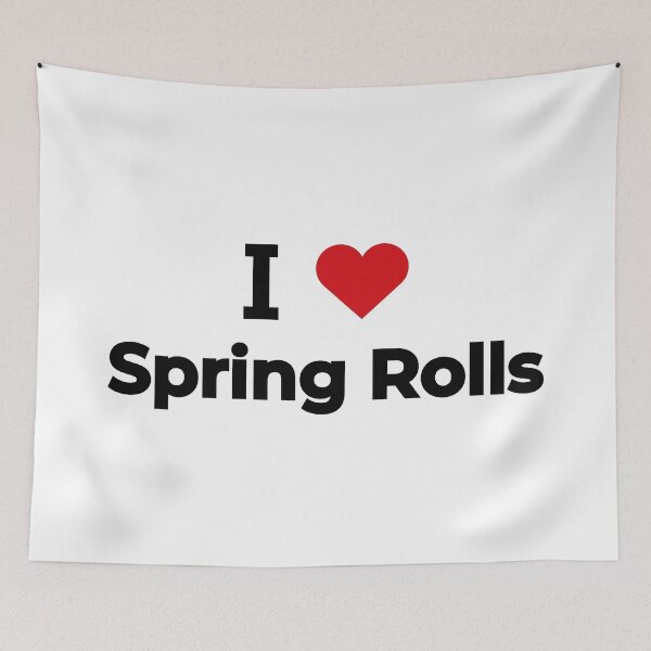 Item preview, I love Spring Rolls designed and sold by Moyanana.