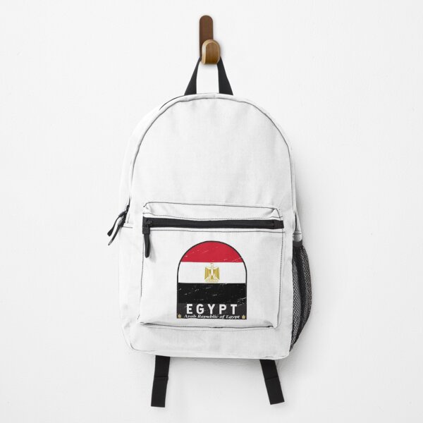 Item preview, Egypt Flag Emblem Distressed Vintage designed and sold by KrisSidDesigns.