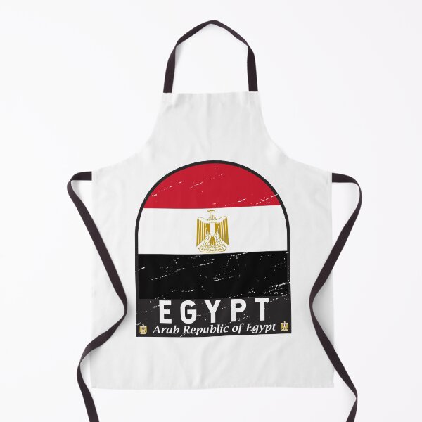Item preview, Egypt Flag Emblem Distressed Vintage designed and sold by KrisSidDesigns.