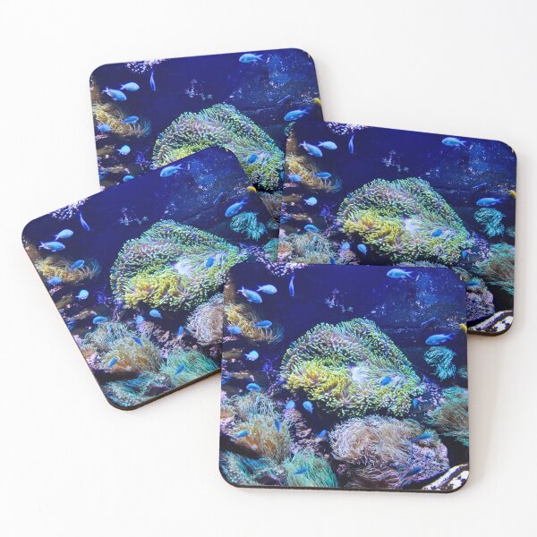 Item preview, Beautiful Sea Anemone in a Colorful Aquatic Landscape designed and sold by Caregiverology.