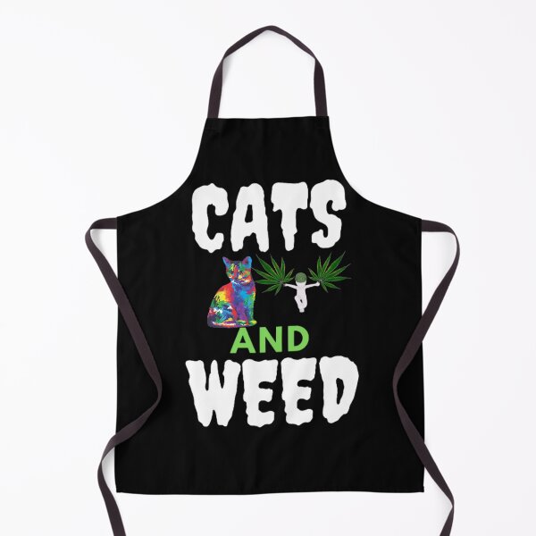 Item preview, Cats And Weed Funny Marijuana, Cannabis, Leaf, 420, Funny Weed designed and sold by BestDesignbySof.