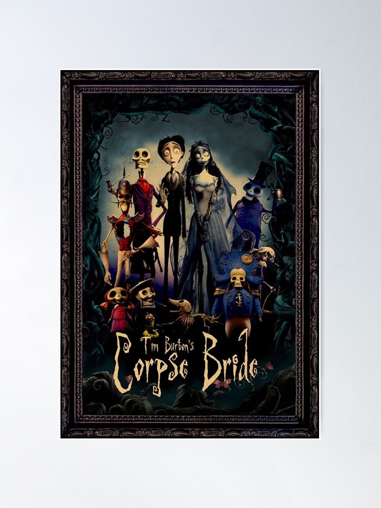 "Corpse Bride , victor and emily" Poster for Sale by fanartmikha