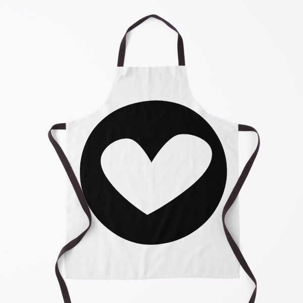 Item preview, The white heart in black circle icon minimalist designed and sold by detalheseartes.