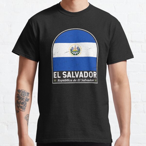 AOVL - Camisa personalizada de El Salvador, camiseta personalizada con la  bandera de El Salvador, camiseta para hombre con orgullo salvadoreño