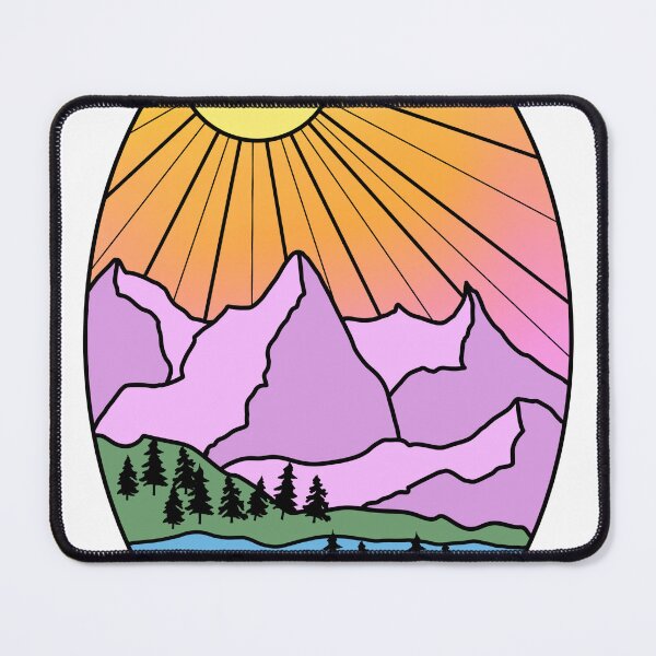 Item preview, Sunset Mountains designed and sold by KillinsDesigns.