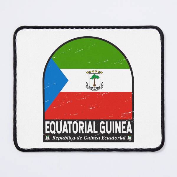 Item preview, Equatorial Guinea Flag Emblem Distressed Vintage designed and sold by KrisSidDesigns.