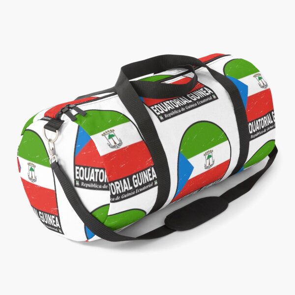 Item preview, Equatorial Guinea Flag Emblem Distressed Vintage designed and sold by KrisSidDesigns.