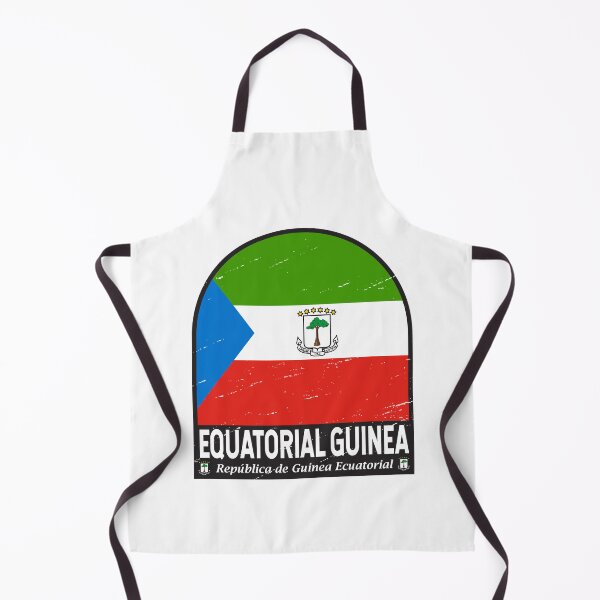 Item preview, Equatorial Guinea Flag Emblem Distressed Vintage designed and sold by KrisSidDesigns.