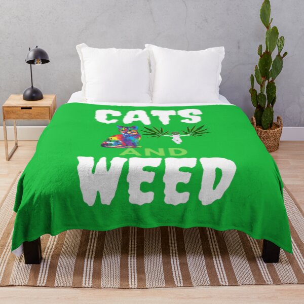 Item preview, Cats And Weed Funny Marijuana, Cannabis, Leaf, 420, Funny Weed designed and sold by BestDesignbySof.