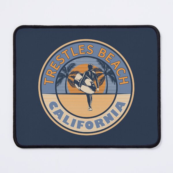 Item preview, Trestles Beach California Vintage Summer Surfing Design designed and sold by CynthiaGraphics.