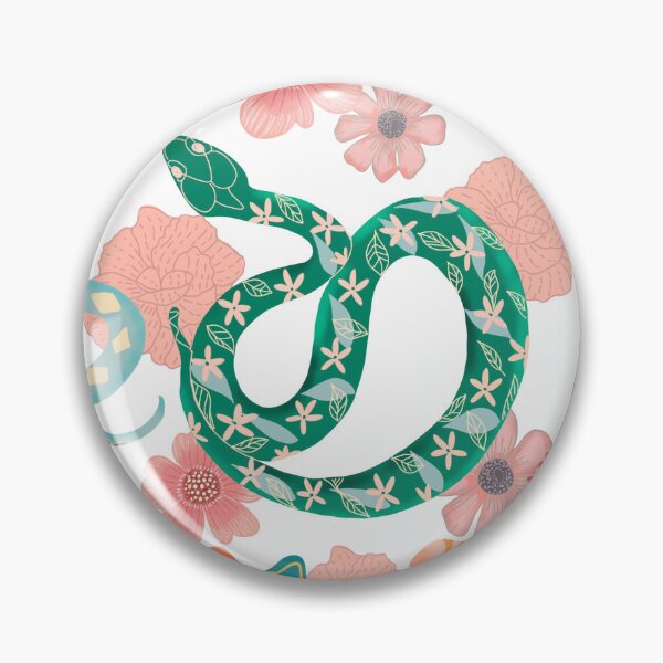 Item preview, Floral snakes designed and sold by Papergrape.