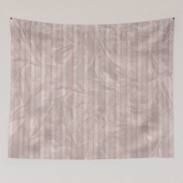 Item preview, Floral Stripes “Champagne Rosé” designed and sold by Brunhilde1001.