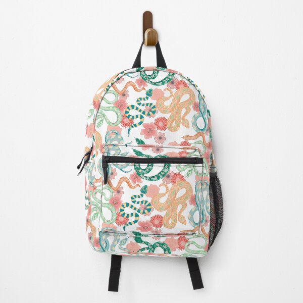 Vista previa del artículo con la obra «serpientes florales», diseñado y vendido por Papergrape.