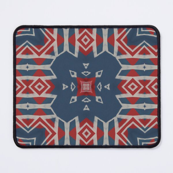 Item preview, Red White and Blue Pattern Artist Jenny Meehan 4 designed and sold by Jenny Meehan Art Prints and Patterns .