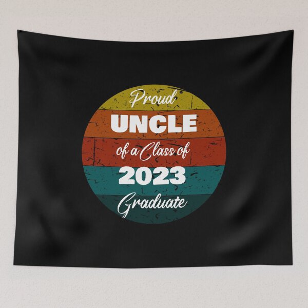Item preview, Proud Uncle of a Class of 2023 senior Graduate Vintage Gifts designed and sold by rachidhaz.