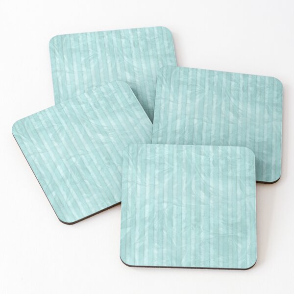Item preview, Floral Stripes "Champagne Turquoise" designed and sold by Brunhilde1001.
