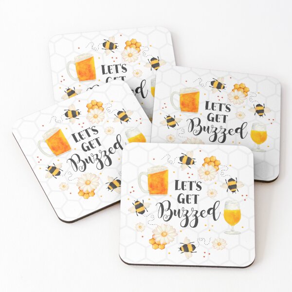 Item preview, Let's Get Buzzed Bumblebees designed and sold by KrisInStitches.