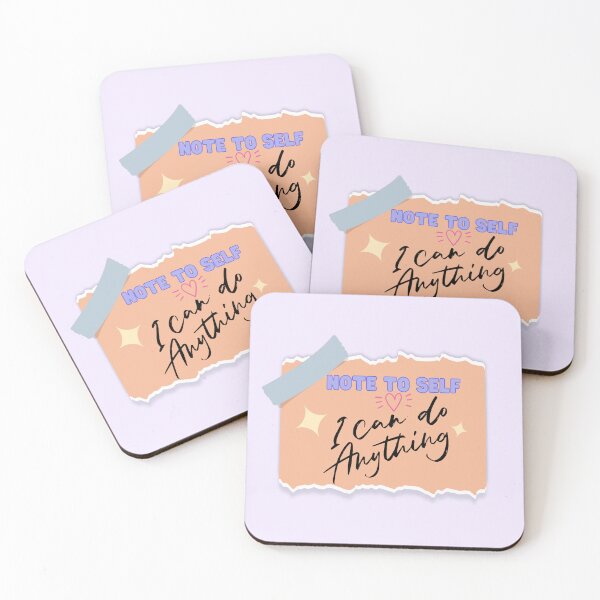 Item preview, Note To Self I Can Do Anything - Positive Affirmation designed and sold by Avani01.