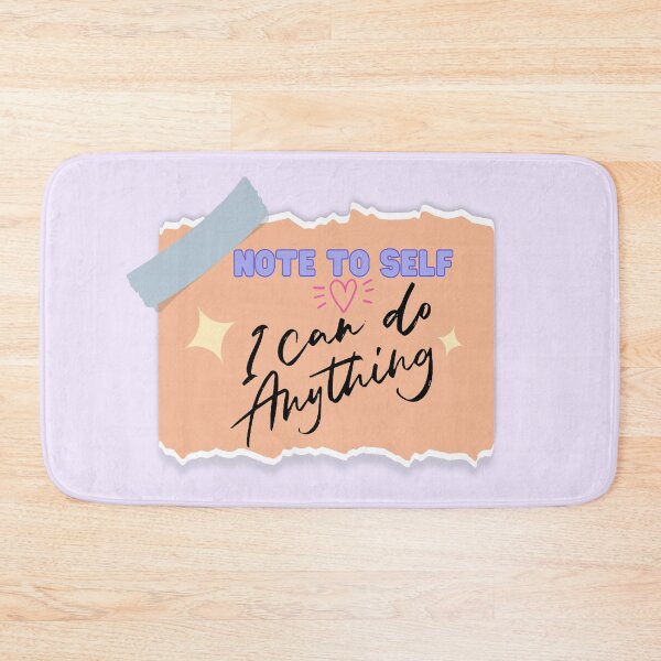 Item preview, Note To Self I Can Do Anything - Positive Affirmation designed and sold by Avani01.