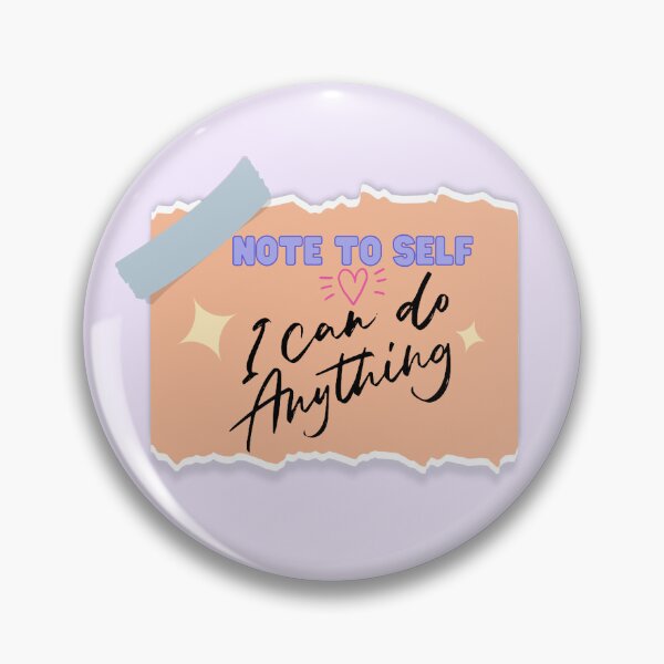 Item preview, Note To Self I Can Do Anything - Positive Affirmation designed and sold by Avani01.