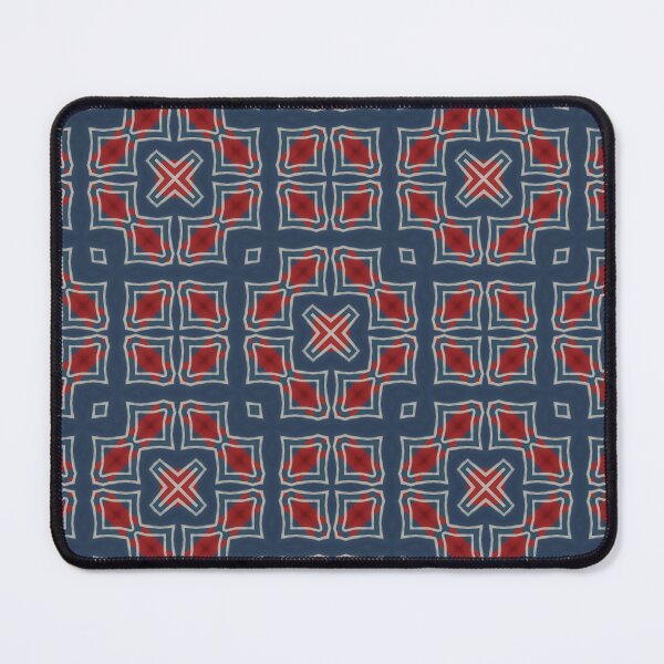 Item preview, Red White and Blue Pattern Artist Jenny Meehan 5 designed and sold by Jenny Meehan Art Prints and Patterns .