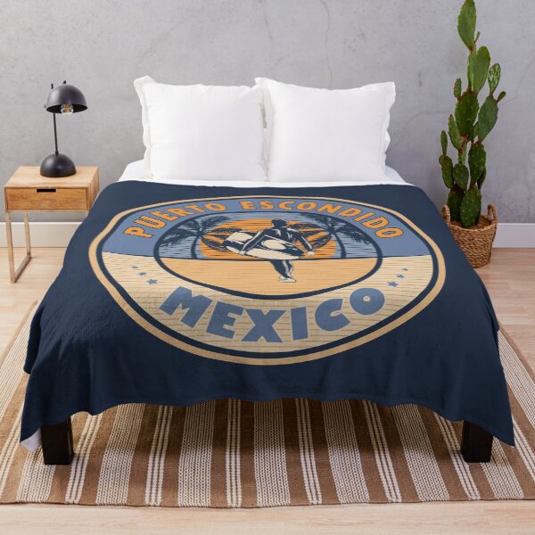 Item preview, Puerto Escondido Mexico Vintage Summer Surfing Design designed and sold by CynthiaGraphics.