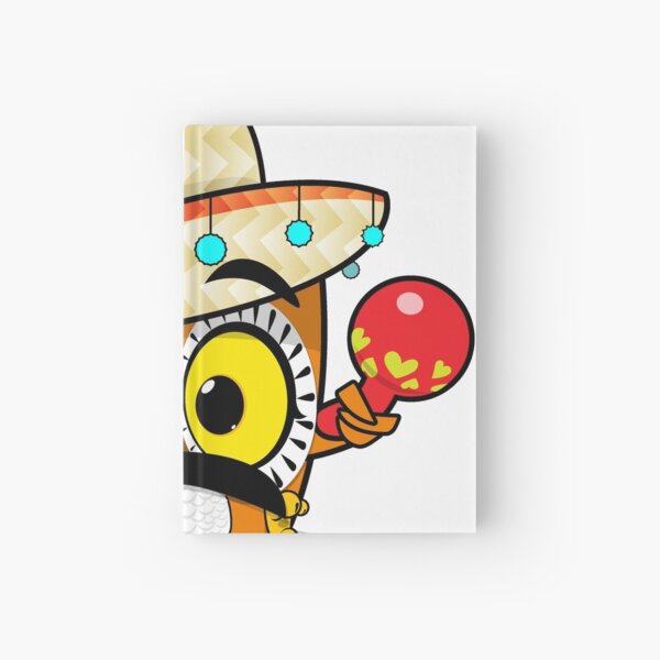 Payaso Mex Owl Hardcover Journal