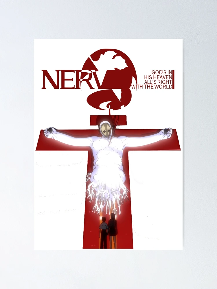 EVANGELION:95 NERV『GOD'S IN HIS HEAVEN.』 fposter,small,wall_texture,