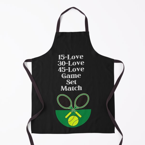 Item preview, Love, Game, Set, Match - Tennis is my favorite sport - Black - Tennis Court - I LOVE You - Tennis Racket designed and sold by zicutza.