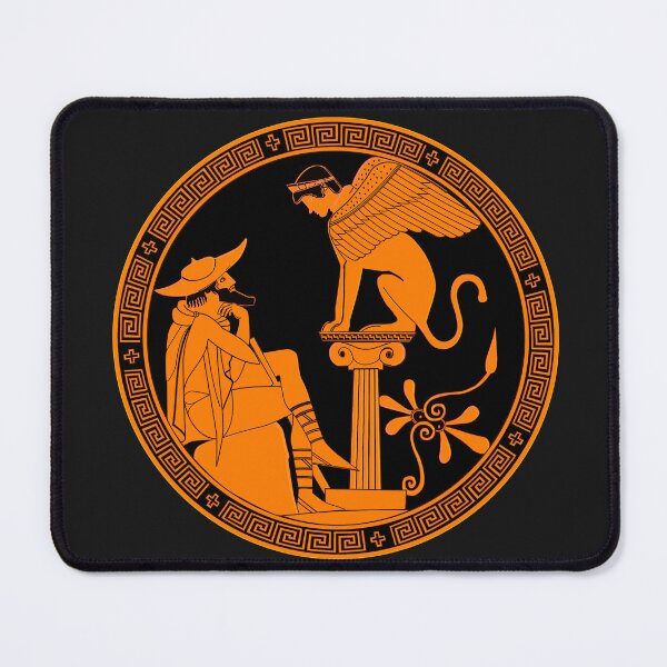 Item preview, Oedipus and the Sphinx designed and sold by epistemomania.