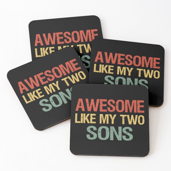 Item preview, Awesome Like My Two Sons I designed and sold by Lemon Pepper.