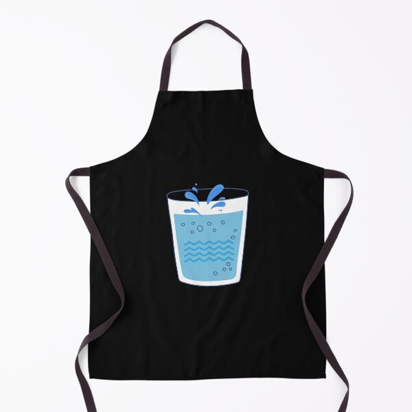 Item preview, Glass of Water Graphic * Black Summer Fishing Appeal Line designed and sold by Yakisha Gates.
