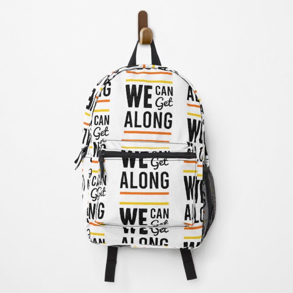Item preview, We Can Get Along Be Positive Aspire To Inspire Before The Expire Funny Saying Happy Life Apparel Essential Motivation Inspiration Joy Mood designed and sold by DesignByHeartUK.