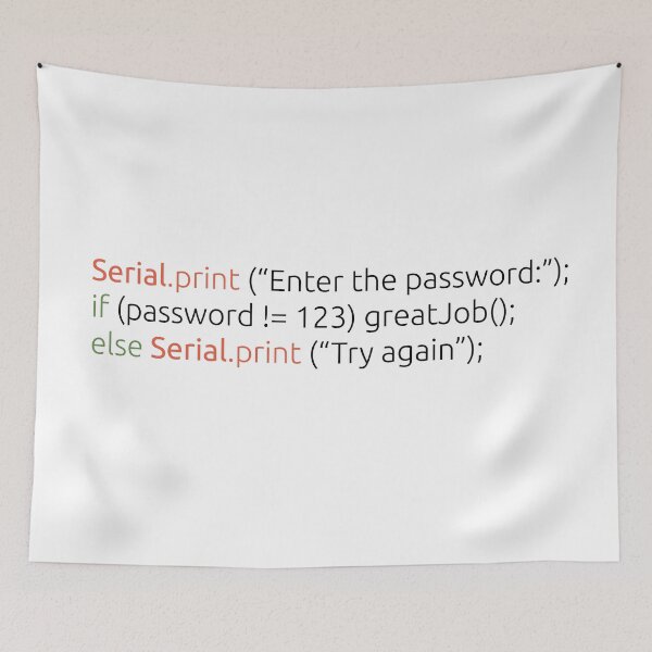 Item preview, How to do password validation? designed and sold by BeepBoopDesigns.