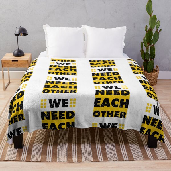 Item preview, We Need Each Other Always Think To Be Positive Aspire To Inspire Before The Expire Funny Saying Happy Life Apparel Essential Motivation Inspiration Joy Mood designed and sold by DesignByHeartUK.