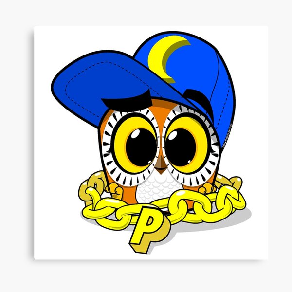 Payaso Urban Owl Canvas Print