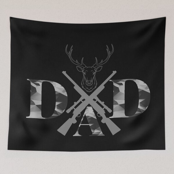 Item preview,  DAD HUNTER Camo Gray designed and sold by E7enaki.