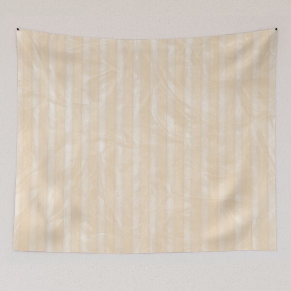Item preview, Floral Stripes "Salmon on Champagne" designed and sold by Brunhilde1001.