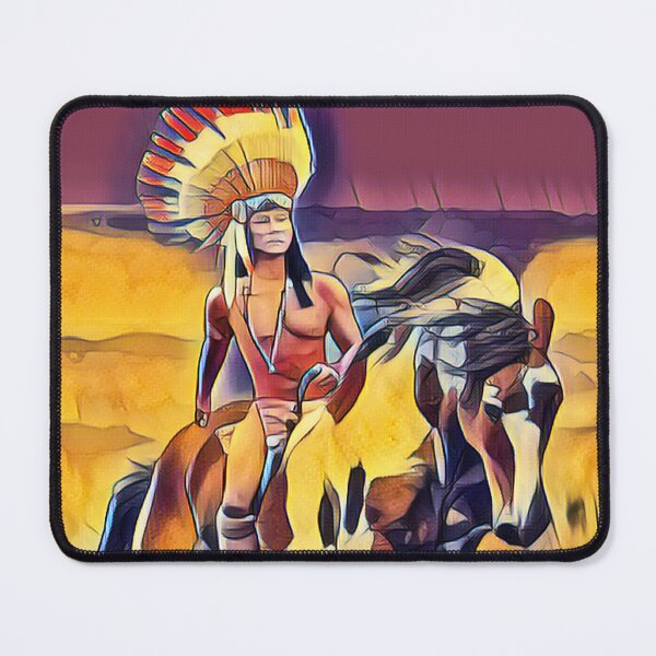 Item preview, Native American Chief on a Horse.  designed and sold by No1Equestrian.