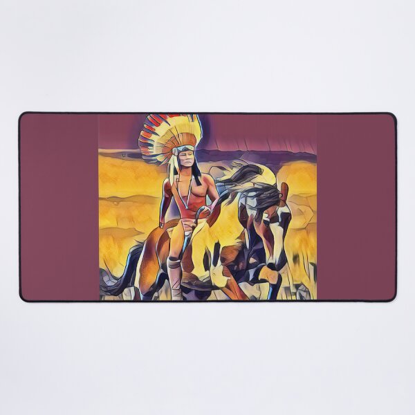 Item preview, Native American Chief on a Horse.  designed and sold by No1Equestrian.