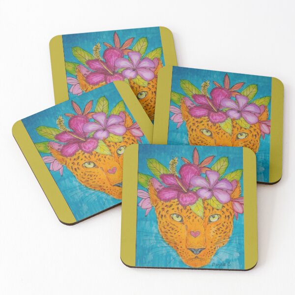 Item preview, Flor Cheetah  designed and sold by LibrosBOOKtique.