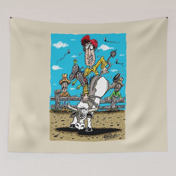 Item preview, The Bull Rider designed and sold by bobtheartman.