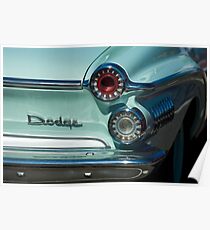 1962 Dodge Dart Rücklicht -0277c Poster