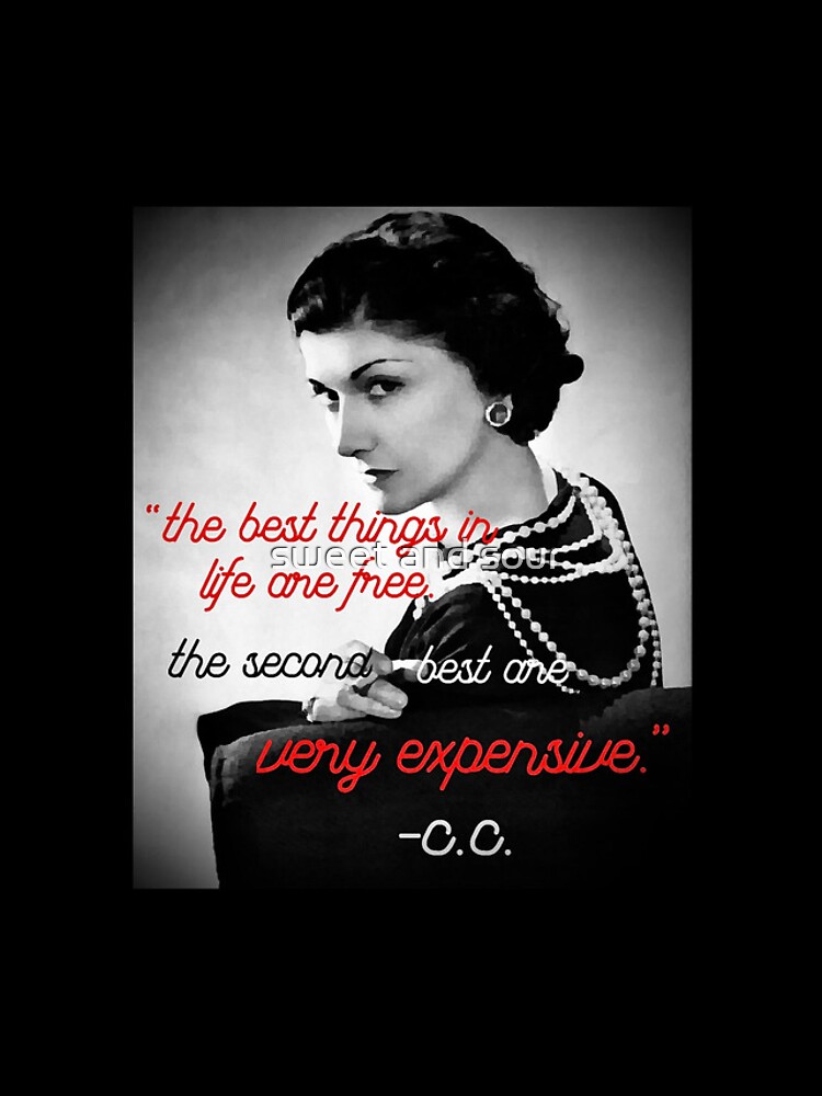 the best things in life..” coco chanel quote iPhone Case for Sale by sweet  and sour