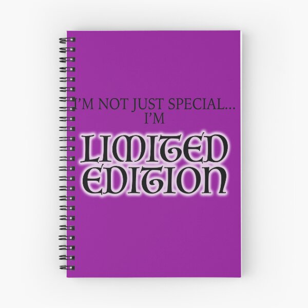Item preview, I'm Not Just Special...I'm Limited Edition! designed and sold by CuJoProductions.