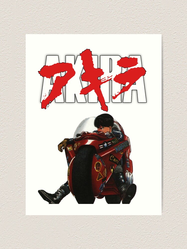 AKIRA VINTAGE Kaneda Poster 1000 editions Katsuhiro Otomo