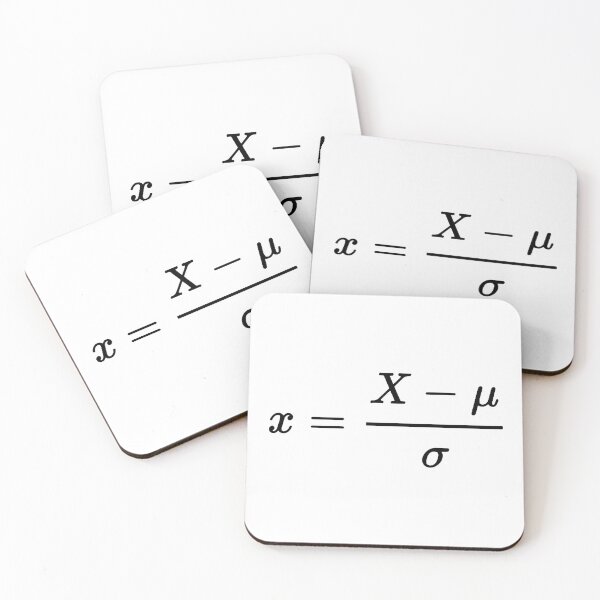 Item preview, standard score of random variable designed and sold by NoetherSym.